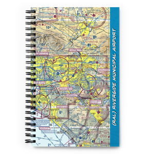 Riverside Municipal Airport (RAL) VFR Sectional Notebook