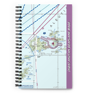 Akutan Seaplane Base (KQA) VFR Sectional Notebook