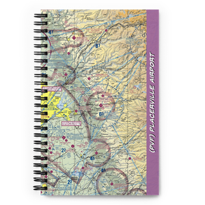 Placerville Airport (PVF) VFR Sectional Notebook