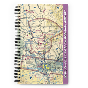 Pullman Moscow Regional Airport (PUW) VFR Sectional Notebook