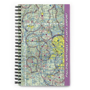 Paulding Northwest Atlanta Airport (PUJ) VFR Sectional Notebook