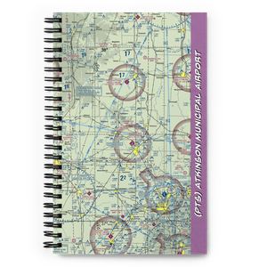 Atkinson Municipal Airport (PTS) VFR Sectional Notebook