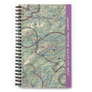Mid-State Regional Airport (PSB) VFR Sectional Notebook