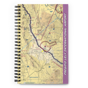 Presidio Lely International Airport (PRS) VFR Sectional Notebook