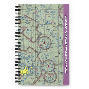 Pipestone Municipal Airport (PQN) VFR Sectional Notebook