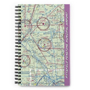 Pittsfield Penstone Municipal Airport (PPQ) VFR Sectional Notebook