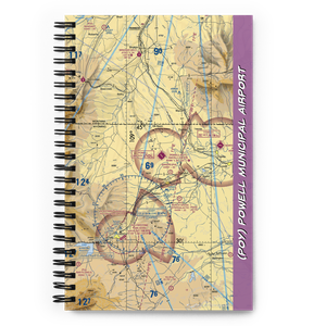 Powell Municipal Airport (POY) VFR Sectional Notebook