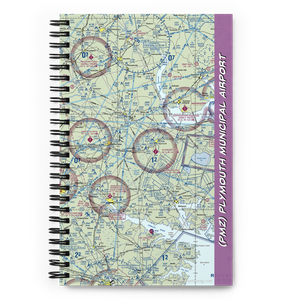Plymouth Municipal Airport (PMZ) VFR Sectional Notebook