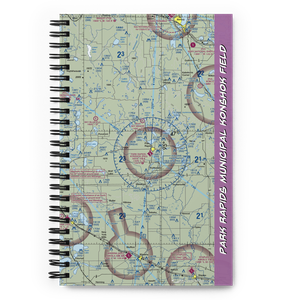 Park Rapids Municipal Konshok Field (PKD) VFR Sectional Notebook