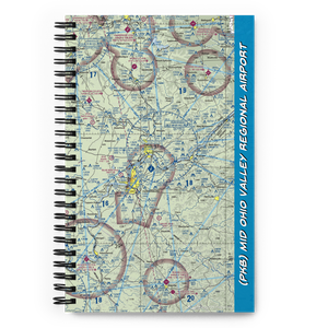Mid Ohio Valley Regional Airport (PKB) VFR Sectional Notebook