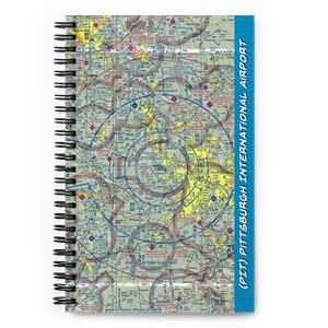 Pittsburgh International Airport (PIT) VFR Sectional Notebook