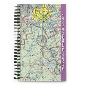 Pleasanton Municipal Airport (PEZ) VFR Sectional Notebook