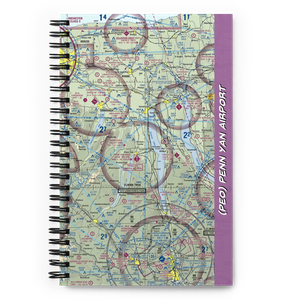 Penn Yan Airport (PEO) VFR Sectional Notebook