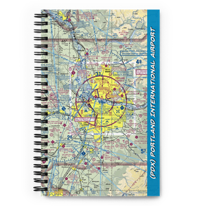 Portland International Airport (PDX) VFR Sectional Notebook