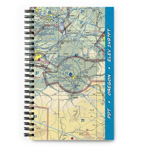 Eastern Oregon Regional At Pendleton Airport (PDT) VFR Sectional Notebook