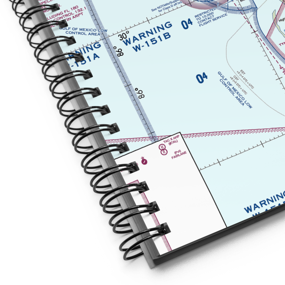 Tyndall Air Force Base (PAM) VFR Sectional Notebook 
