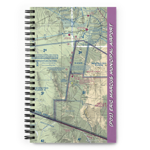 Eric Marcus Municipal Airport (P01) VFR Sectional Notebook