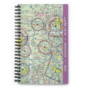 Livingston County Spencer J. Hardy Airport (OZW) VFR Sectional Notebook