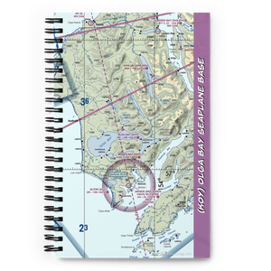 Olga Bay Seaplane Base (KOY) VFR Sectional Notebook