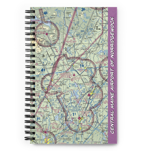 Central Maine Airport of Norridgewock (OWK) VFR Sectional Notebook