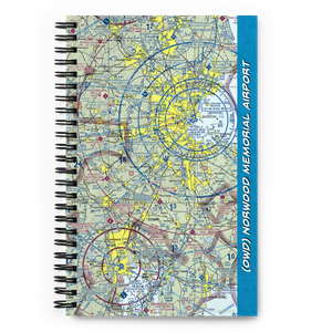 Norwood Memorial Airport (OWD) VFR Sectional Notebook