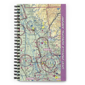 Oroville Municipal Airport (OVE) VFR Sectional Notebook