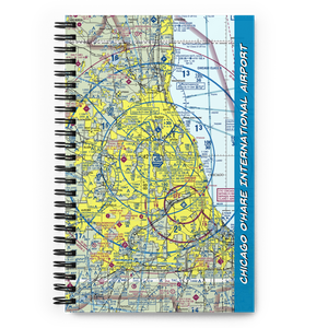 Chicago O'Hare International Airport (ORD) VFR Sectional Notebook