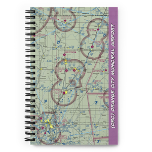 Orange City Municipal Airport (ORC) VFR Sectional Notebook