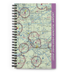 Oskaloosa Municipal Airport (OOA) VFR Sectional Notebook