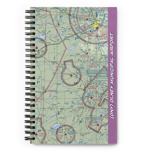 Olney Municipal Airport (ONY) VFR Sectional Notebook
