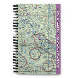 Winona Municipal-Max Conrad Field (ONA) VFR Sectional Notebook