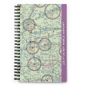 Olney Noble Airport (OLY) VFR Sectional Notebook