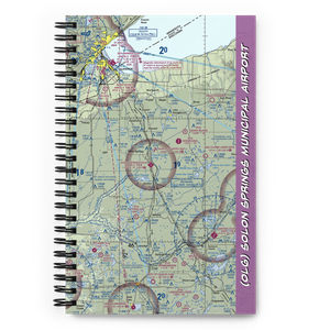 Solon Springs Municipal Airport (OLG) VFR Sectional Notebook