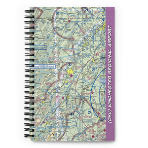 Winchester Regional Airport (OKV) VFR Sectional Notebook