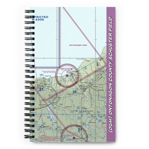 Ontonagon County Schuster Field (OGM) VFR Sectional Notebook