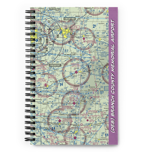 Branch County Memorial Airport (OEB) VFR Sectional Notebook