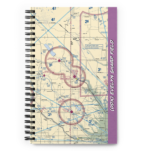 Evelyn Sharp Field (ODX) VFR Sectional Notebook