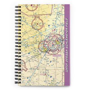 Odessa Schlemeyer Field (ODO) VFR Sectional Notebook