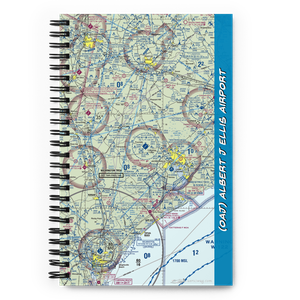 Albert J Ellis Airport (OAJ) VFR Sectional Notebook