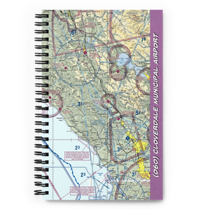 Cloverdale Municipal Airport (O60) VFR Sectional Notebook