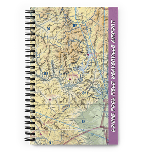 Lonnie Pool Field Weaverville Airport (O54) VFR Sectional Notebook