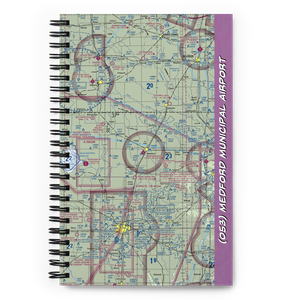 Medford Municipal Airport (O53) VFR Sectional Notebook