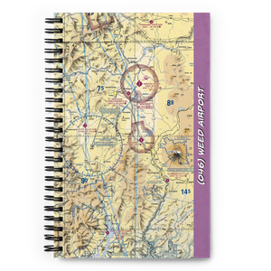Weed Airport (O46) VFR Sectional Notebook