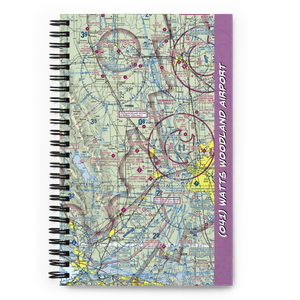 Watts Woodland Airport (O41) VFR Sectional Notebook