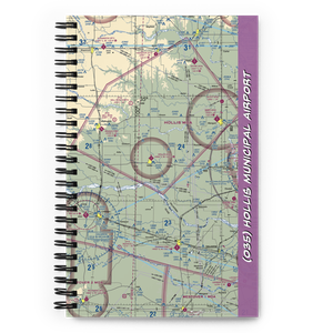 Hollis Municipal Airport (O35) VFR Sectional Notebook