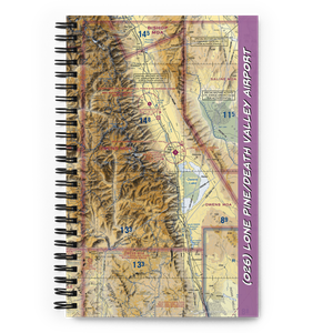 Lone Pine/Death Valley Airport (O26) VFR Sectional Notebook