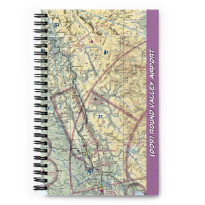 Round Valley Airport (O09) VFR Sectional Notebook