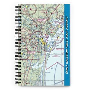 Waldron Field Nolf Airport (NWL) VFR Sectional Notebook