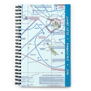 San Clemente Island Naval Auxiliary Landing Field (NUC) VFR Sectional Notebook