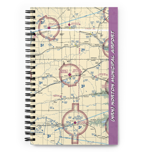 Norton Municipal Airport (NRN) VFR Sectional Notebook